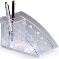 Durable Trend Desk Organiser - Transparent